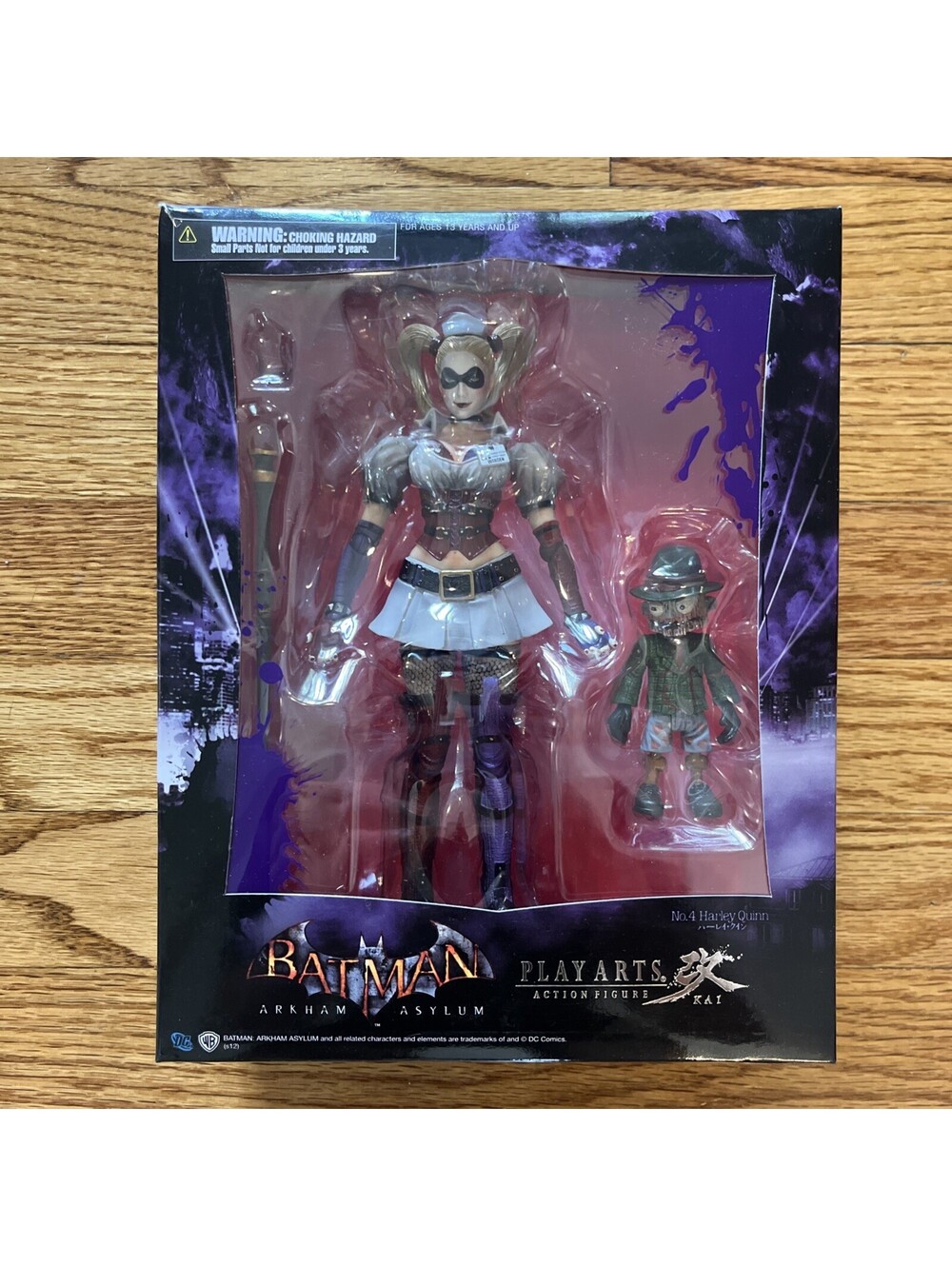 Square Enix Play Arts Batman Arkham Asylum No. 4 Harley Quinn - New